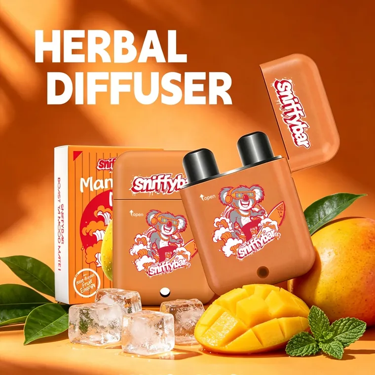 Sniffybar Mango Magic with its retail box